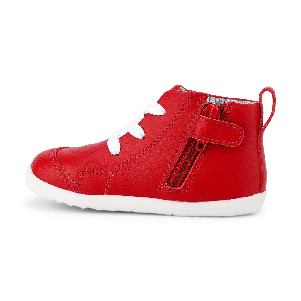 Bobux Step Up Alley-Oop Red Trainers