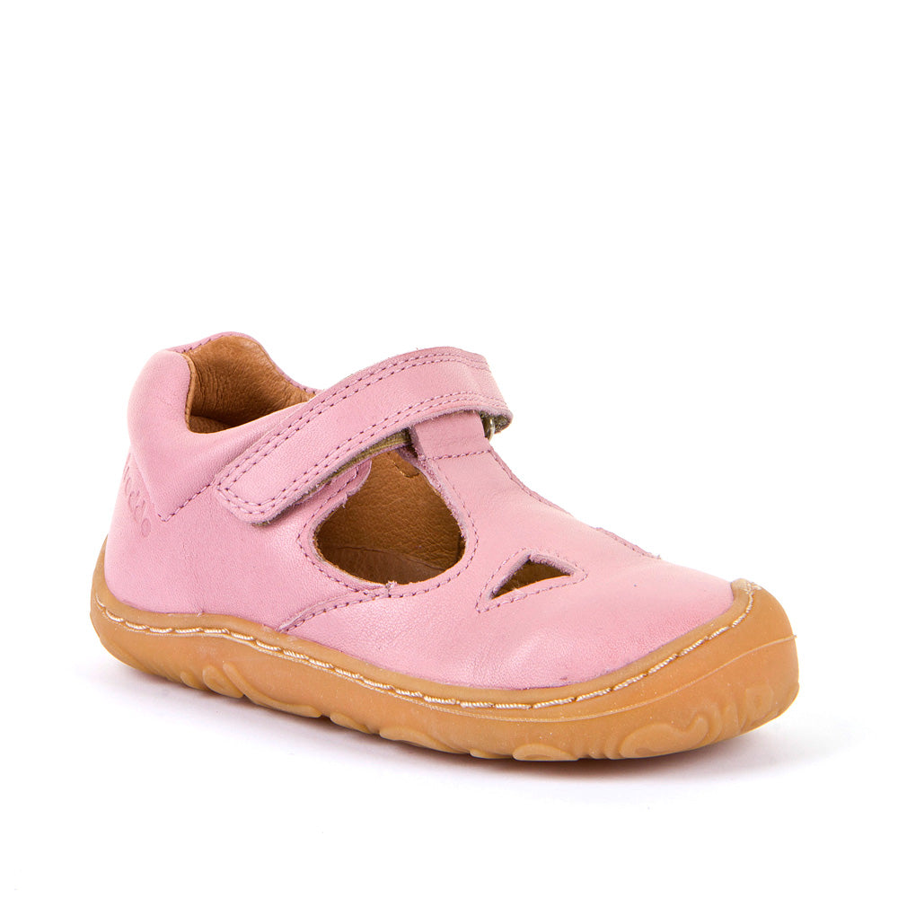 Froddo Leather T bar Shoes Pink