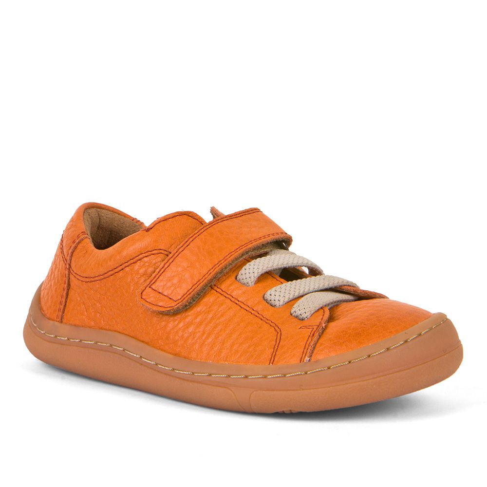 Froddo Barefoot Elastic Orange Trainers