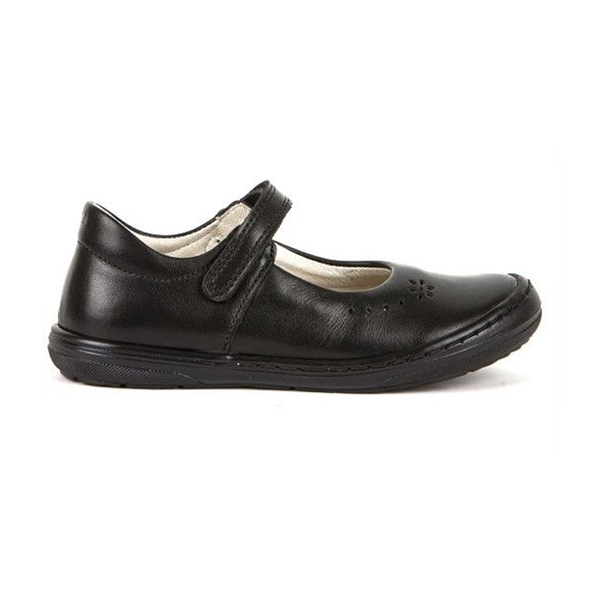 Froddo Black Leather Mary Janes