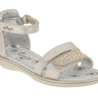 Primigi Beige Leather Open Toe Sandals