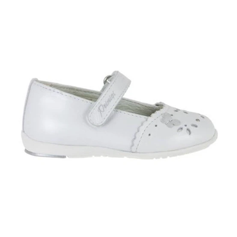 Primigi Off White Leather Mary Janes