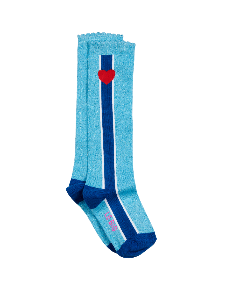 Kids knee high socks top
