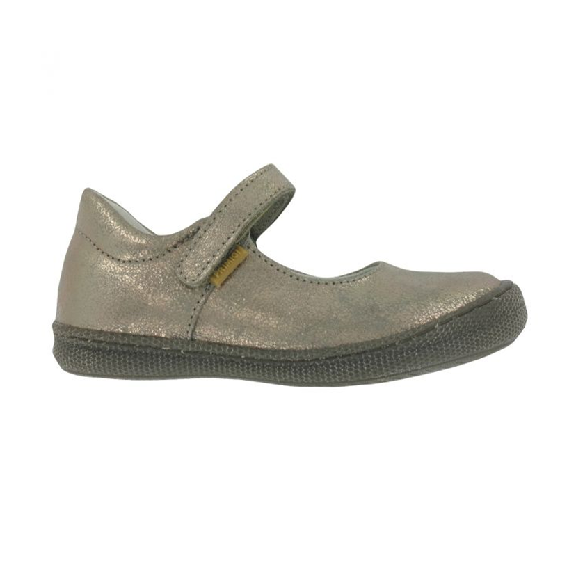 Primigi Metallic Leather Mary Janes