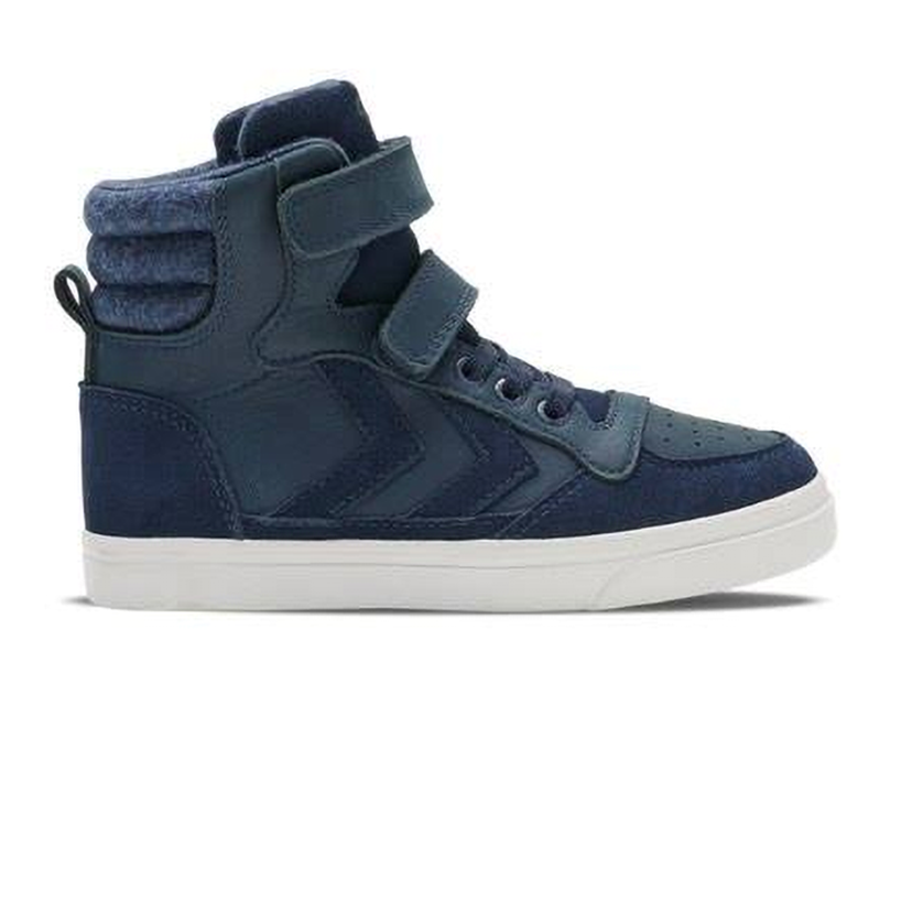 Hummel Stadil Winter Junior High top Black Iris Trainers
