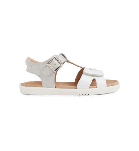 Bobux I Walk Haven Silver-White Sandals