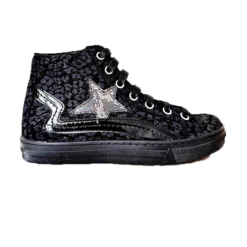 Froddo Black Hi-Top Trainers