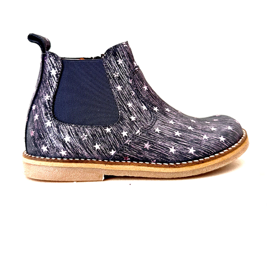 Froddo Grey With Stars Chelsea Low Boots