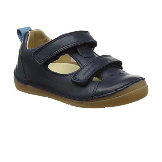 Froddo Leather Closed Toe Sandal In Blue