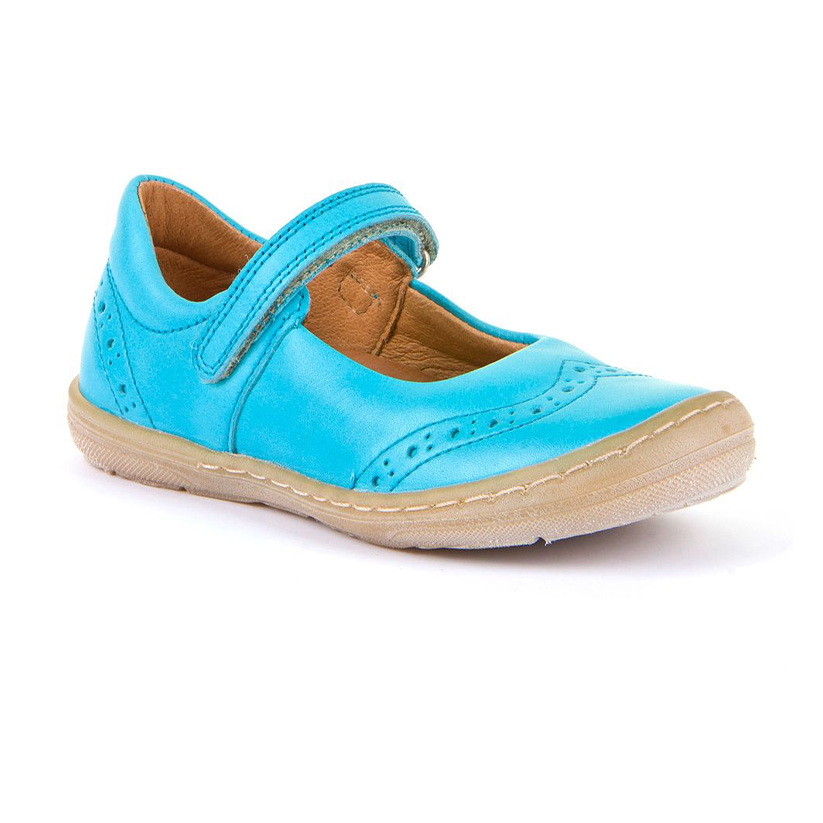Froddo Turquoise Leather Mary Janes