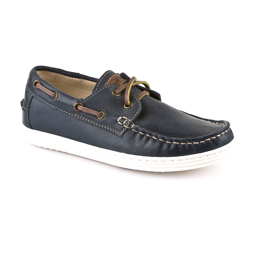 Froddo Dark Blue Boat Shoes