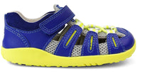 Bobux I Walk Summit Blueberry + Neon Sandals