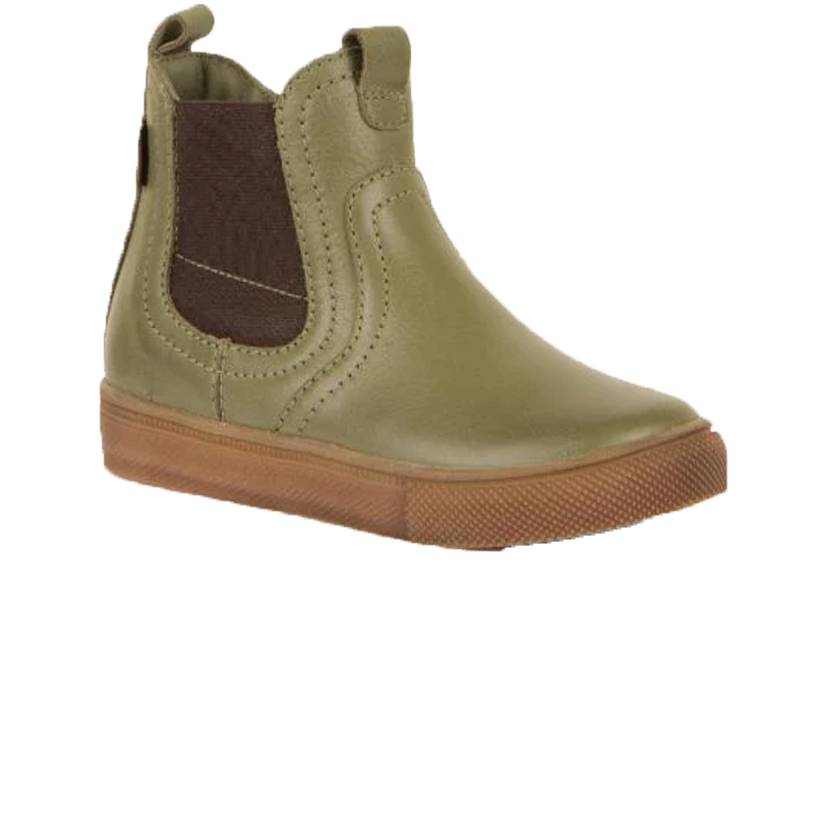 Froddo Leather Tomy Boots Olive