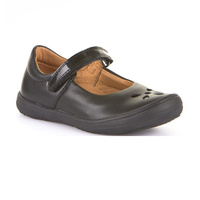 Froddo Black Leather Mary Janes