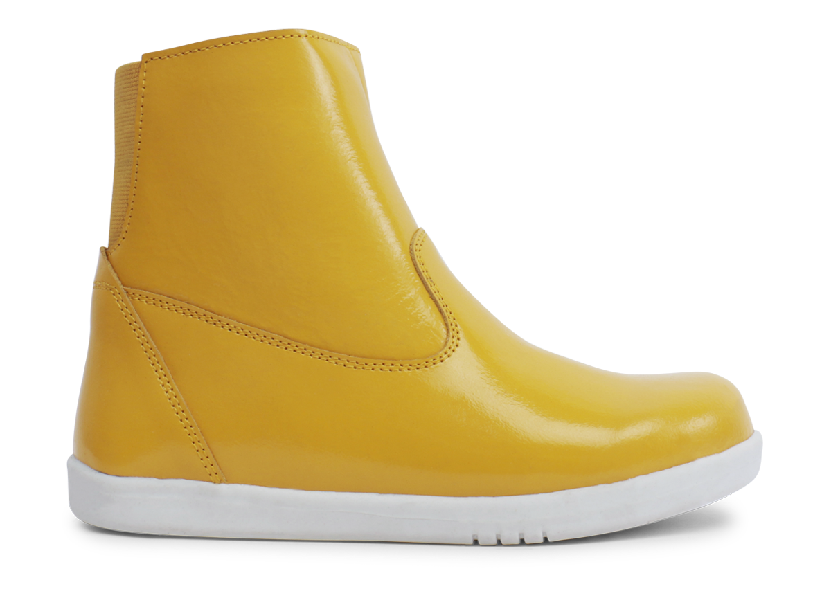 Bobux KP Paddington Yellow Ankle Boots – Marshmallow Kids
