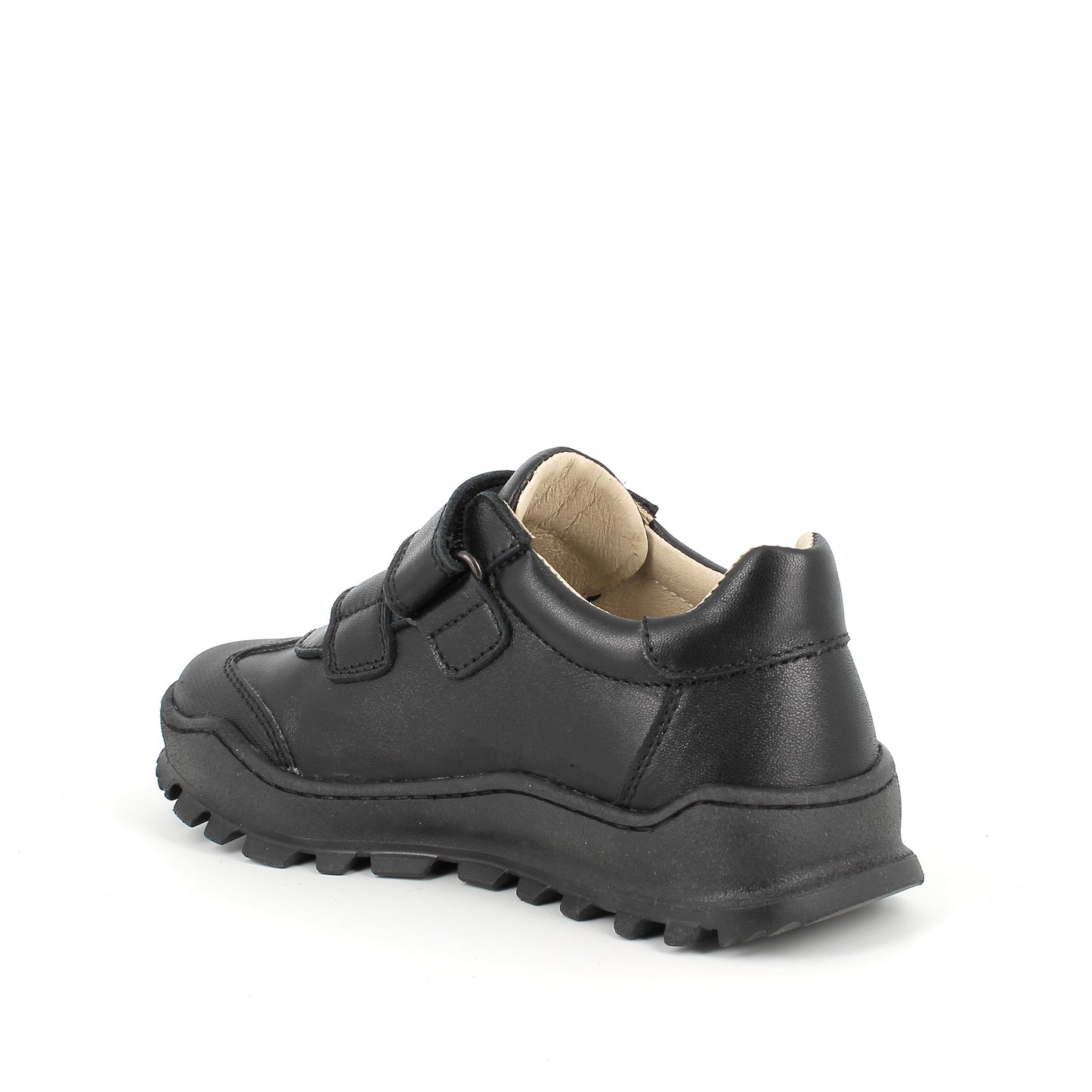 Primigi Black Double Velcro "TEN" Boys School Shoes