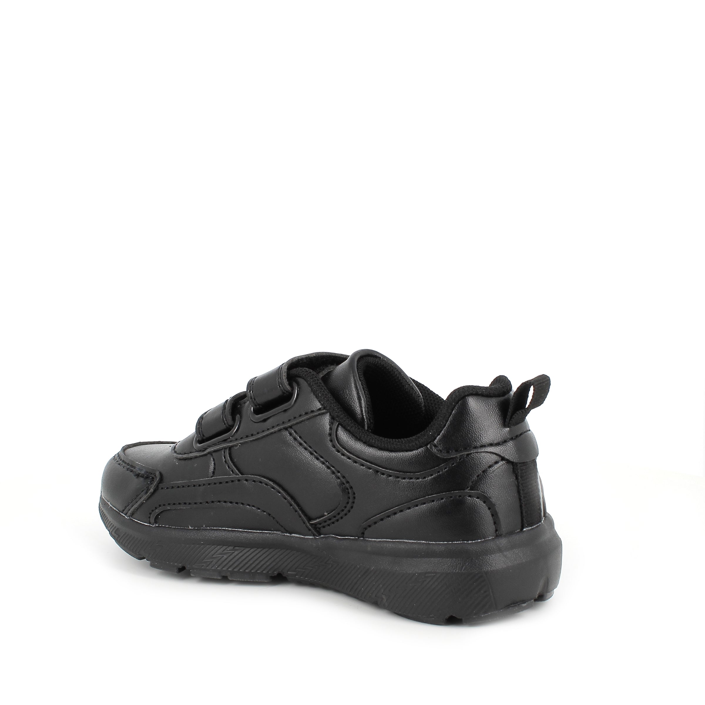 Primigi Black Double Velcro "ANDY" Boys School Shoes