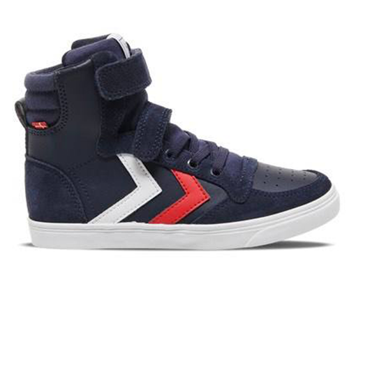 Hummel Slimmer Peacoat Stadil Leather High top Trainers