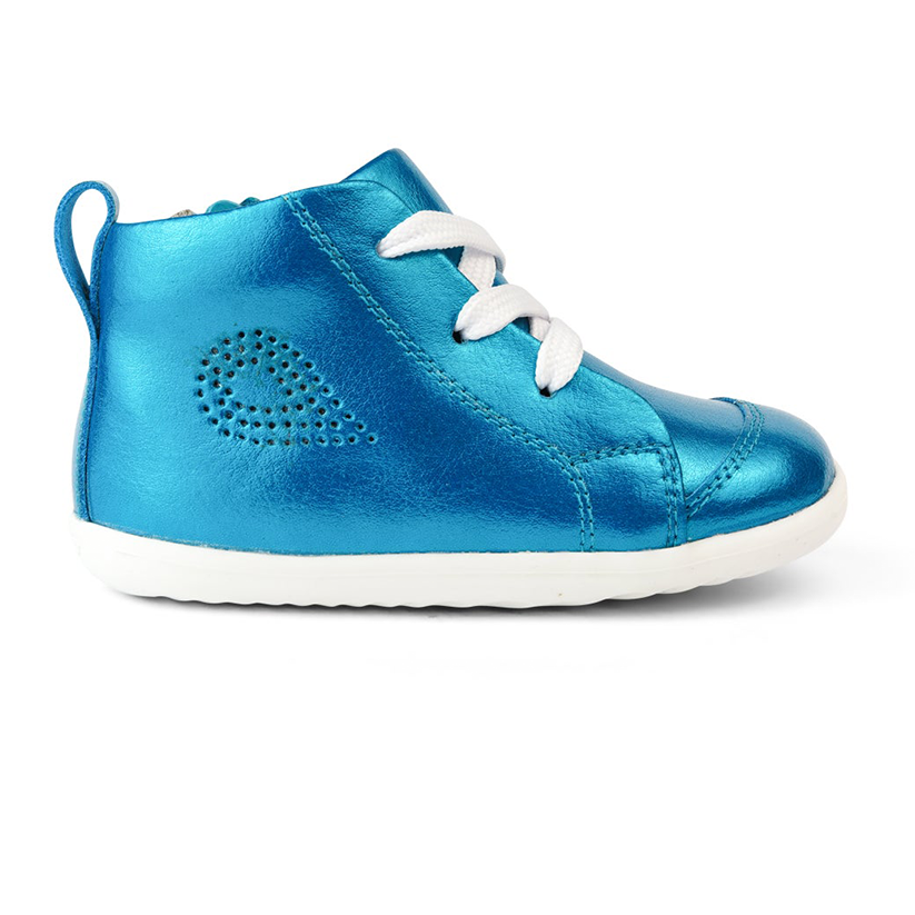 Bobux SU Alley-Oop Peacock Metallic Trainers