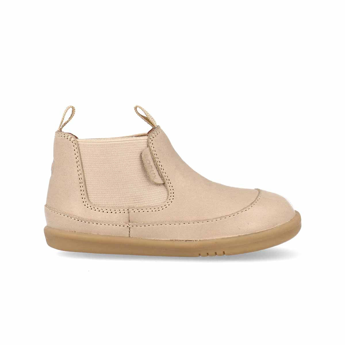 Bobux I Walk Toffee Oat Milk Traveler Boots