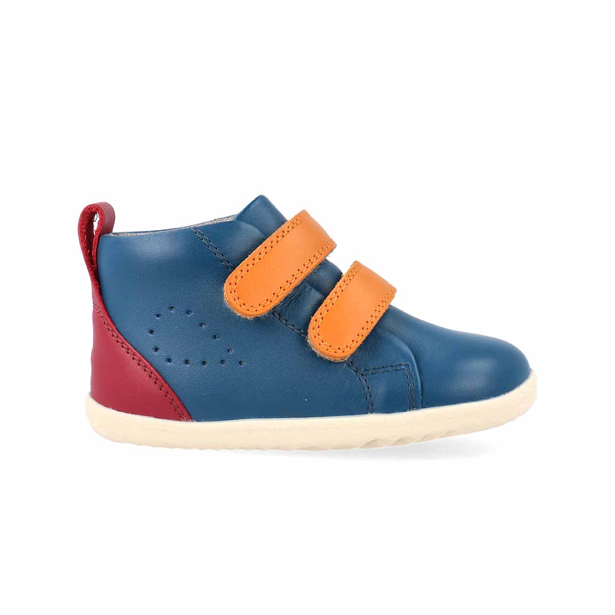 Bobux Step Up Grass Court High Tidal Teal-Cranberry Trainers