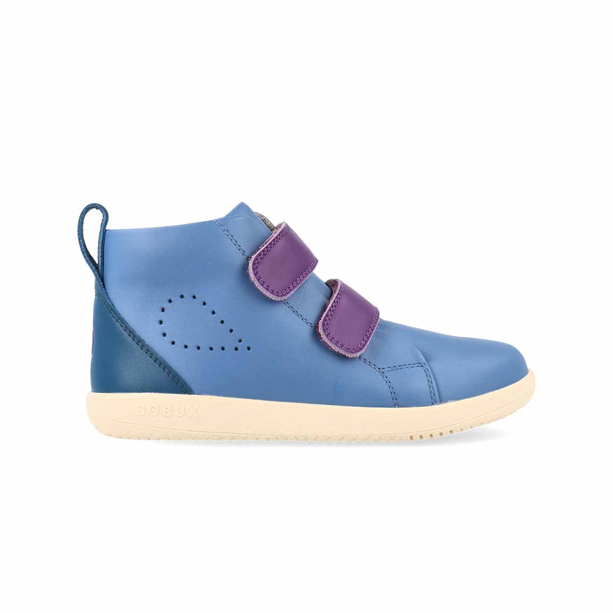 Bobux KP Grass Court High Elemental Blue + Purple Boots