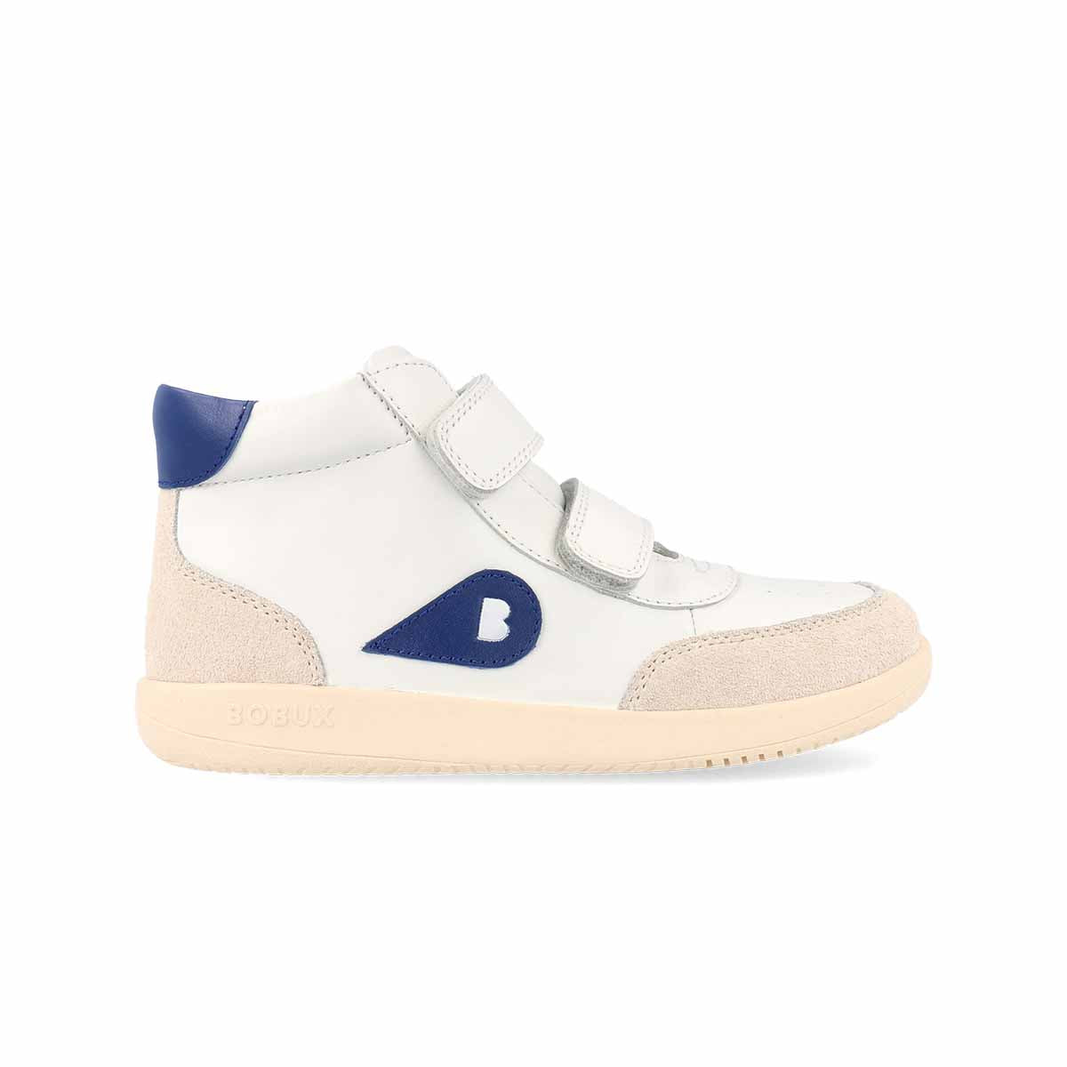 Bobux KP Champ High Chalk-Gentian Blue Trainers