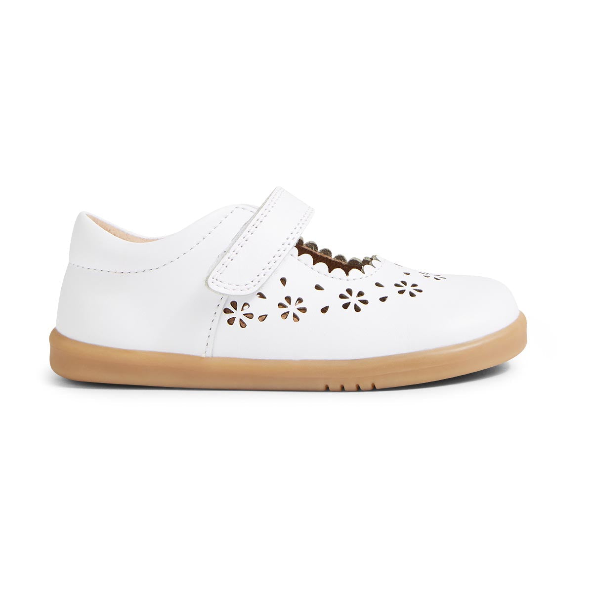 Bobux I Walk Tilly White Mary Janes