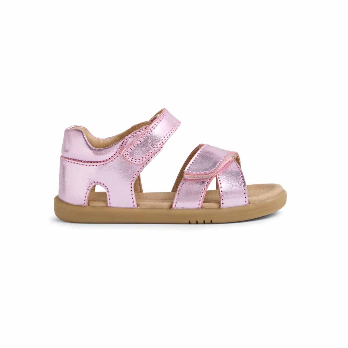 Bobux I Walk Pink Lemonade Flora Sandals