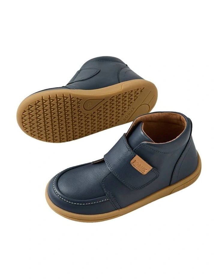 Bobux KP Navy Grover Leather Boots