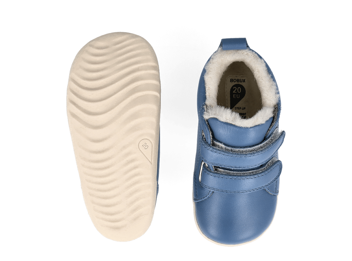 Bobux Step Up Elemental Blue Grass Court High Arctic Boots