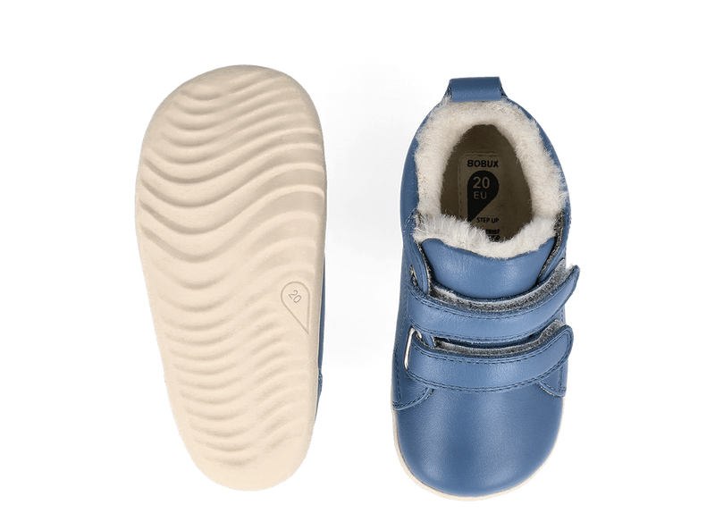 Bobux Step Up Elemental Blue Grass Court High Arctic Boots