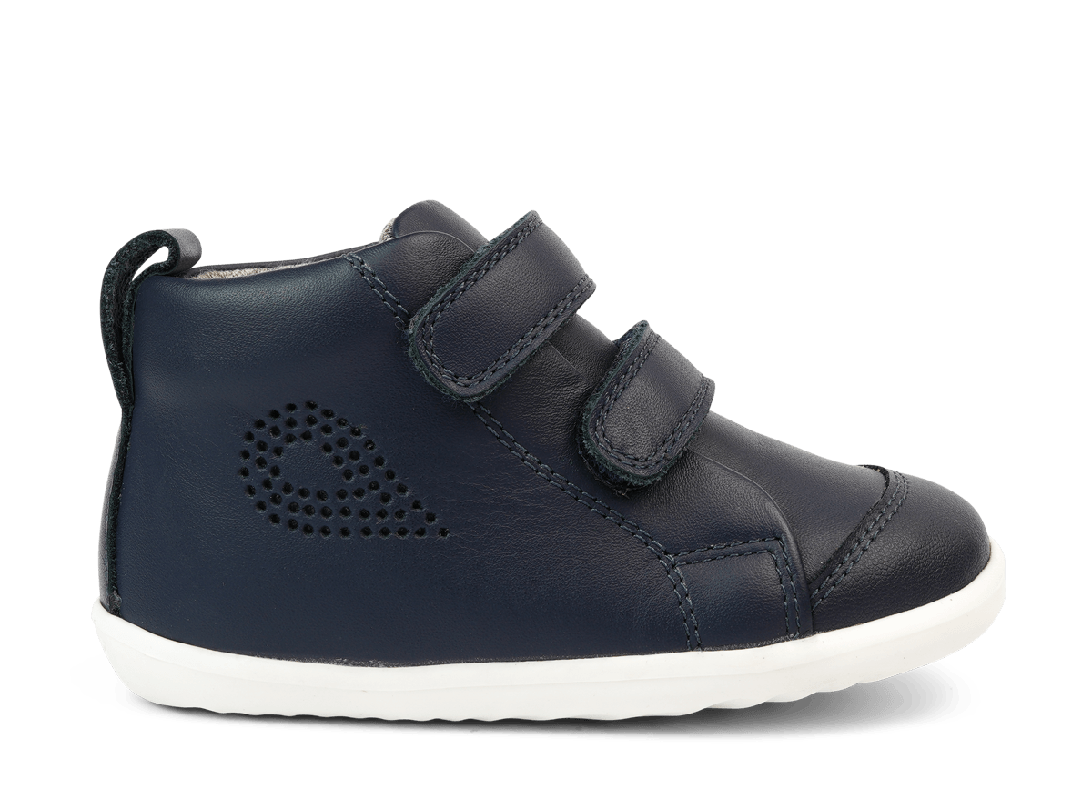 Bobux Step Up Hi Court Navy Trainers