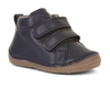 Froddo Dark Blue Leather Hi Top Trainers