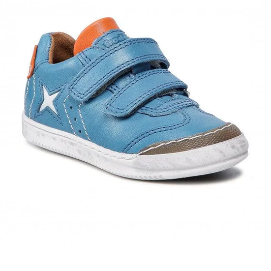 Froddo Boys Blue Leather Trainers