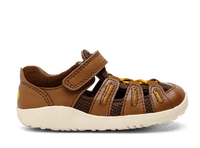Bobux I Walk Summit Caramel + Toffee Sandals