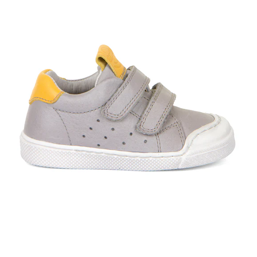 Froddo Light Grey Leather Trainers