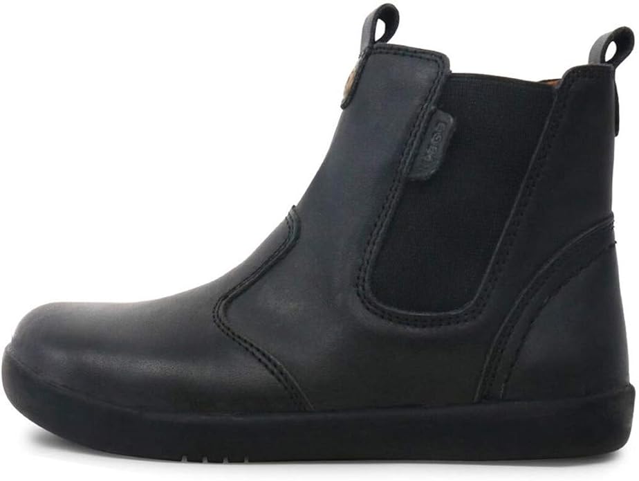Bobux Step Up Jodhpur Black-Black Sole Boots