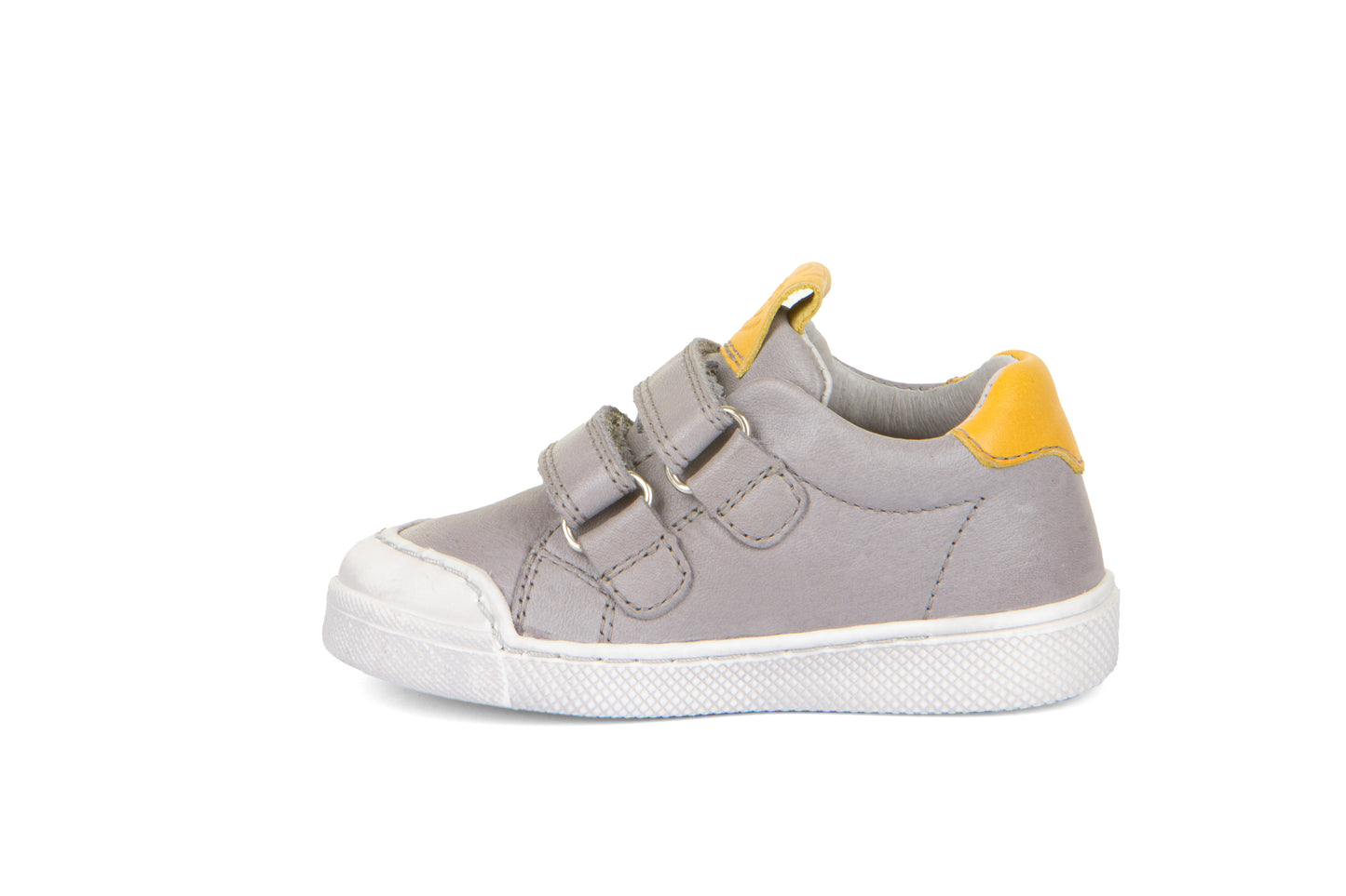 Froddo Light Grey Leather Trainers