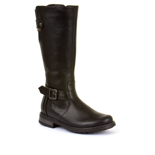 Froddo Black Leather Long Boots