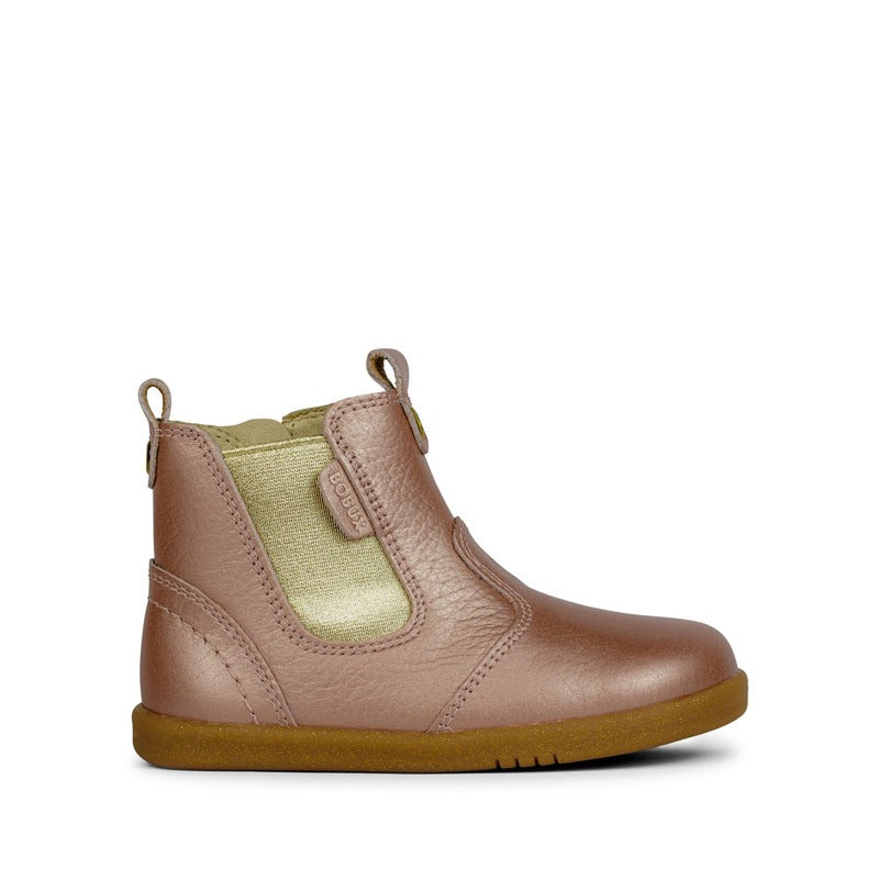 Bobux I Walk Jodhpur Rose gold Boots