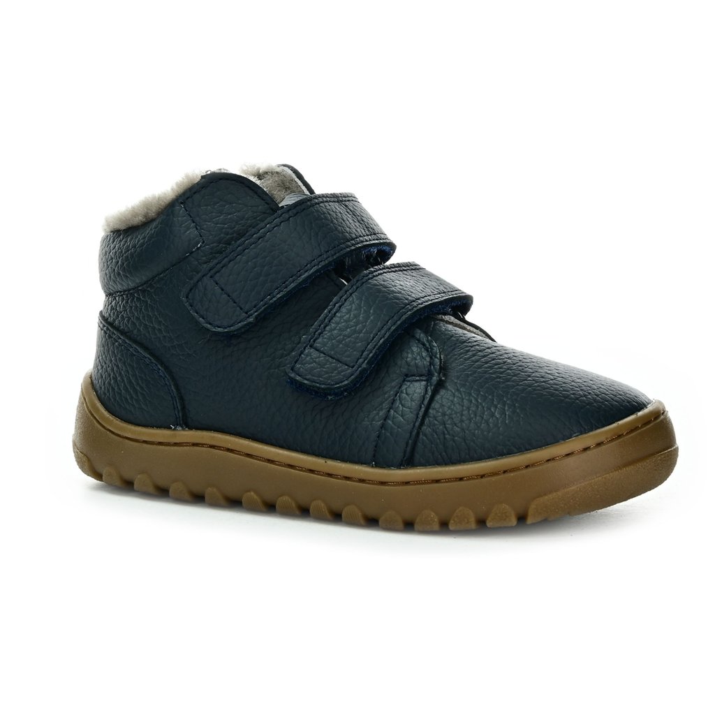 Froddo Up Furry Dark Blue Winter Barefoot Shoes