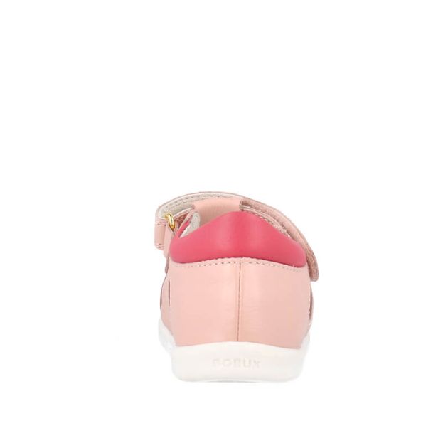Bobux Tropicana II Seashell + Guava Close Toe Sandals