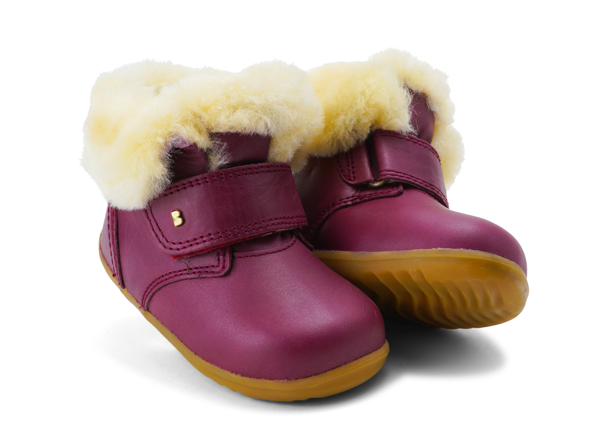 Bobux Step Up Desert Arctic Boysenberry Boots