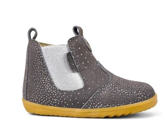 Bobux Step Up Jodhpur Charcoal Starburst Boots