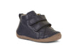 Froddo Dark Blue Leather Hi Top Trainers