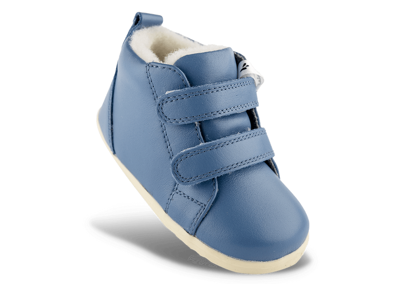 Bobux I Walk Grass Court High Arctic Elemental Blue Boots