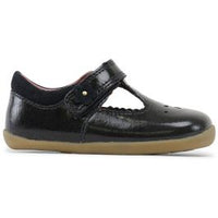 Bobux Midnight Gloss Reign T- Bar Shoes