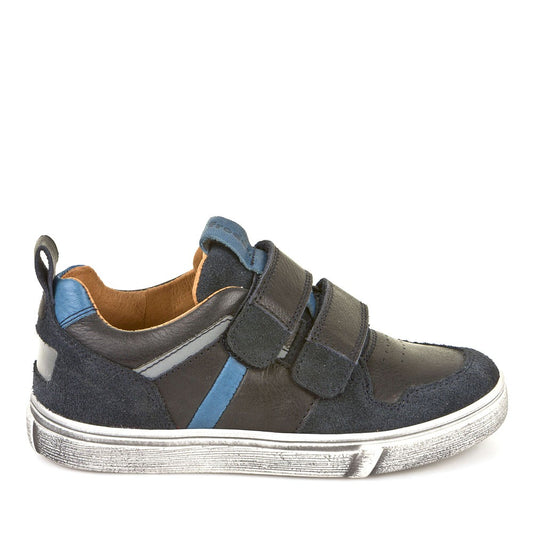 Froddo Boys Navy Leather Trainers