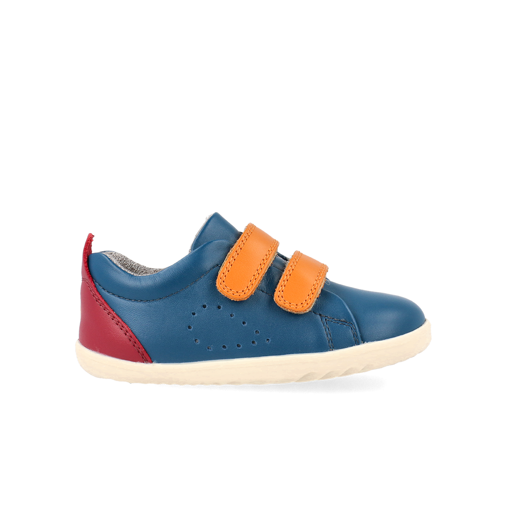 Bobux Step Up  Grass Court Tidal+ Cranberry Combo Trainers